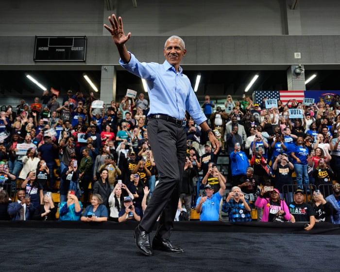 Barack Obama rallies Michigan crowd for El-Sayed, saying he’s ‘fighting for real change’