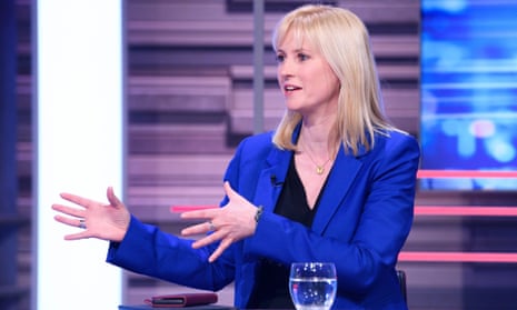 Rosie Duffield on the 'Peston' TV show in February 2020