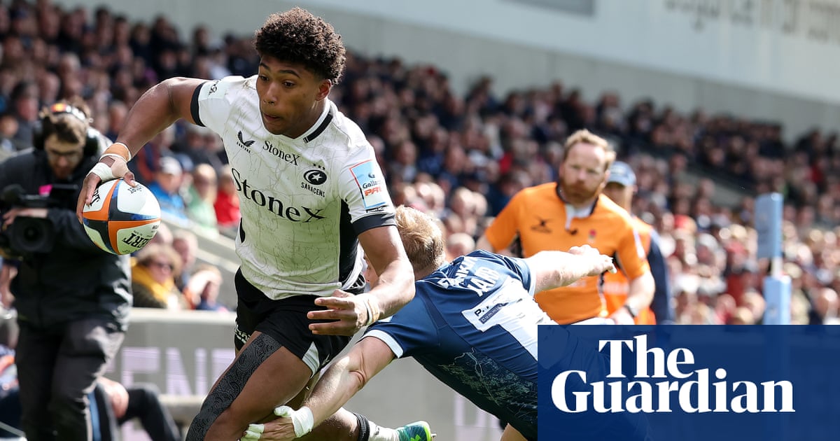 Noah Caluori repeats five-try display as Saracens demolish sorry Sale 85-19