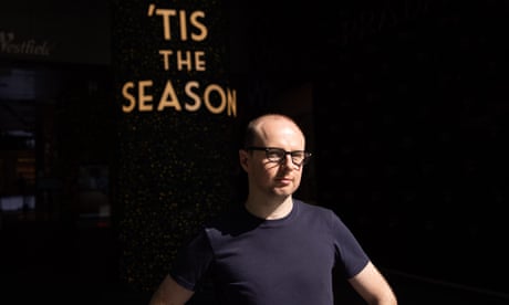 Hayden Walsh a bookstore worker in Sydney