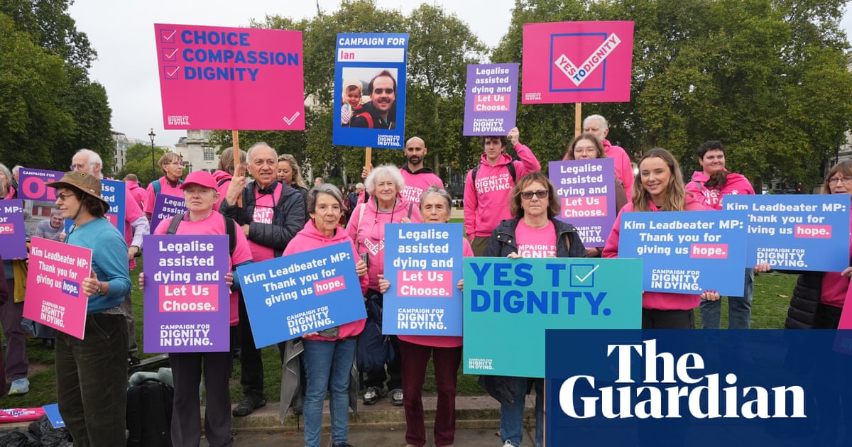 Friday briefing: The history, controversy and morality behind the assisted dying bill