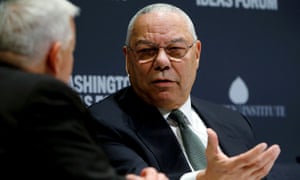 Colin Powell has said he will vote for Joe Biden.