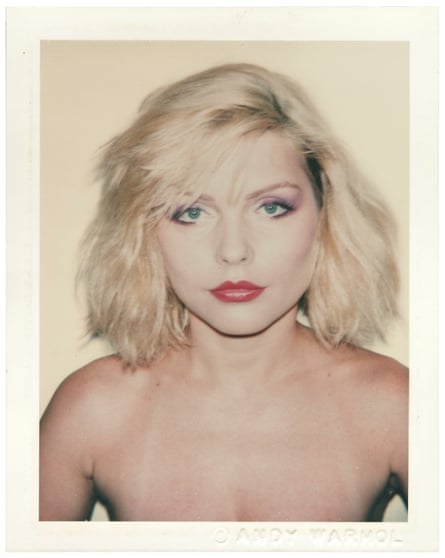 Debbie Harry, 1980, New York – in a Polaroid by Andy Warhol