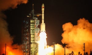 The Tiangong-2 space lab launches from Jiuquan on 15 September.