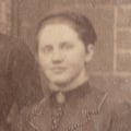 Annie Maunder at Girton, Cambridge, in 1886.