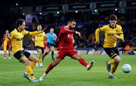 Mohamed Salah equalises for Liverpool