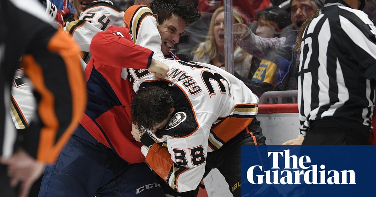 Garnet Hathaway ejected for spitting as Capitals and Ducks brawl