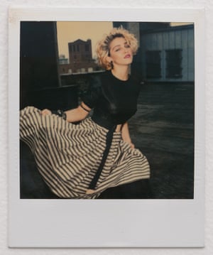 Polaroid images of Madonna, shot on Friday 17th June 1983