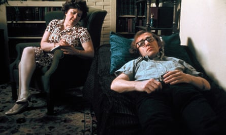 Woody Allen on the psyhciatrist’s couch, in Bananas.