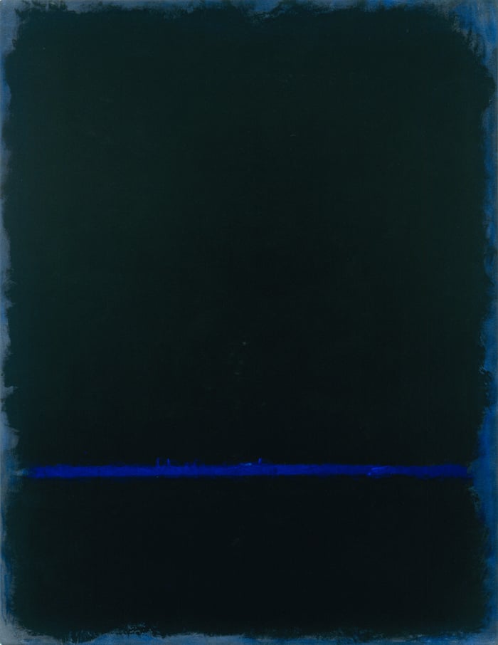 Mark Rothker Dark Colours Mark Rothko Red Blue Black
