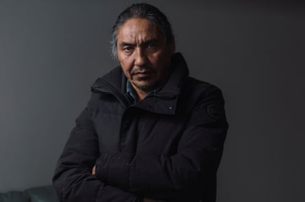 Chief Allan Adam in Fort Chipewyan, Alberta on Thursday, March 23, 2023. Amber Bracken for The Narwhal
