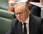 Australia politics live: Albanese faces more questions over $6m golf club grant; Chalmers says Coalition was ‘doing better under Sussan Ley’