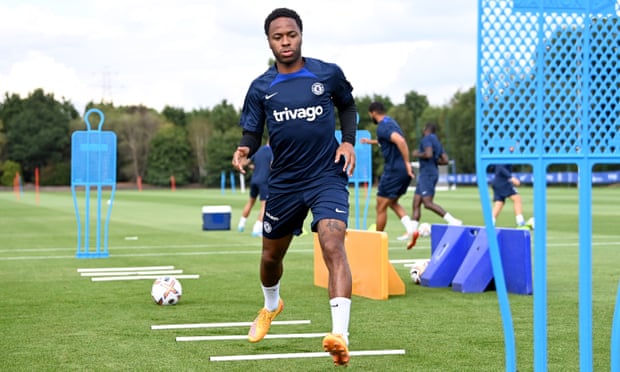 Raheem Sterling has arrived at Chelsea, who loaned out Romelu Lukaku and still want to add another forward.