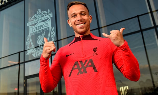 Liverpool take Arthur Melo on loan from Juventus to solve midfield problem  | Transfer window | The Guardian