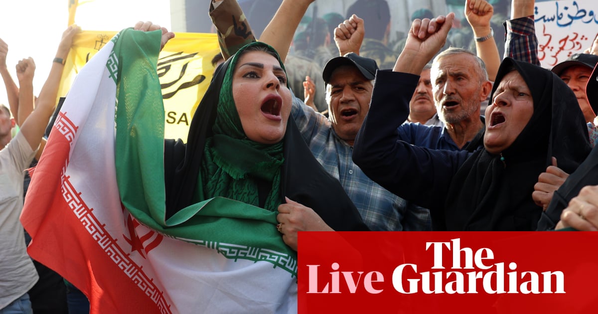 Israel-Iran war live: Trump floats regime change to make Iran great again' as region braces for Iranian response to US strikes