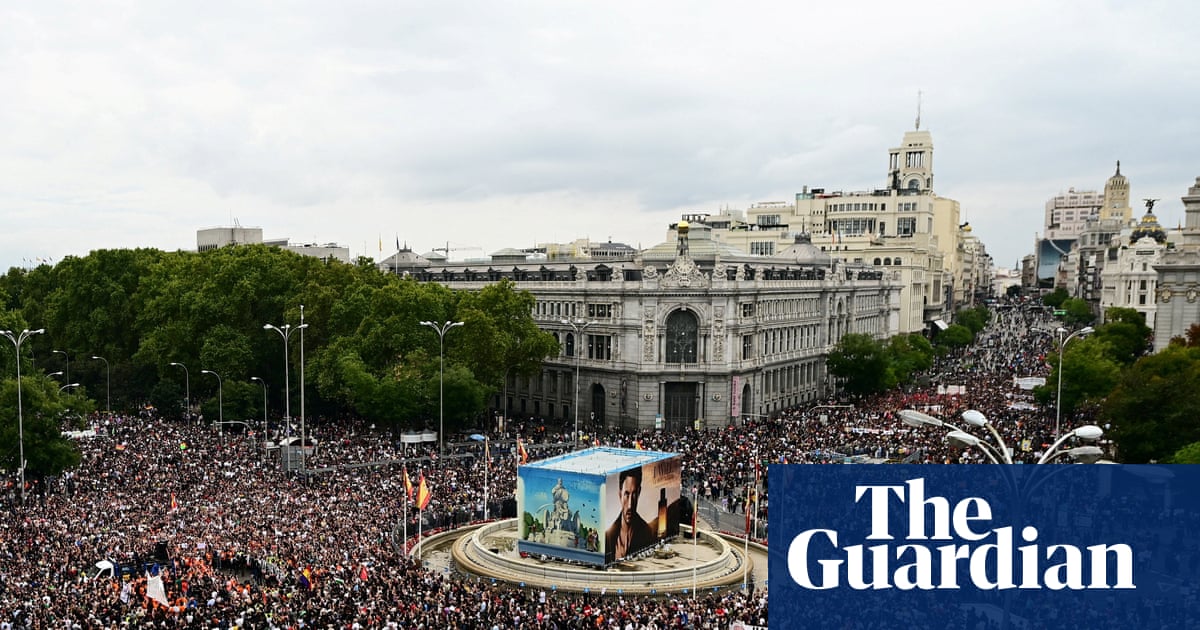 Tens of thousands protest against housing crisis in Spain