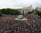 ‘This can’t go on’: tens of thousands protest against housing crisis in Spain