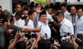 Indonesian President-elect Prabowo Subianto
