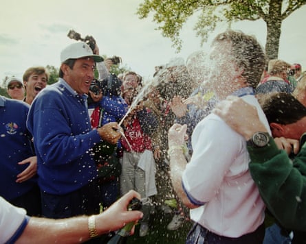 Seve Ballesteros was nowhere near his best at Oak Hill but he remained an icon for his teammates.