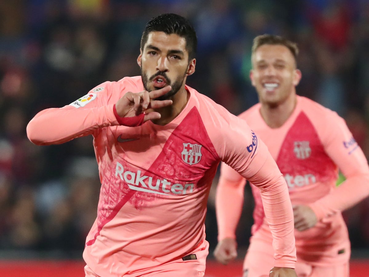 Getafe 1 2 Barcelona La Liga As It Happened Football The Guardian