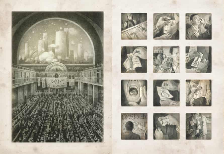 THE ARRIVAL by Shaun Tan page 30 hall double