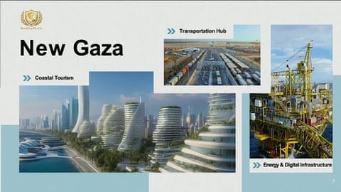 New Gaza reconstruction plan
