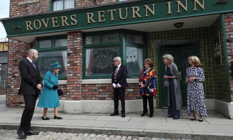 The Queen at the Rovers Return