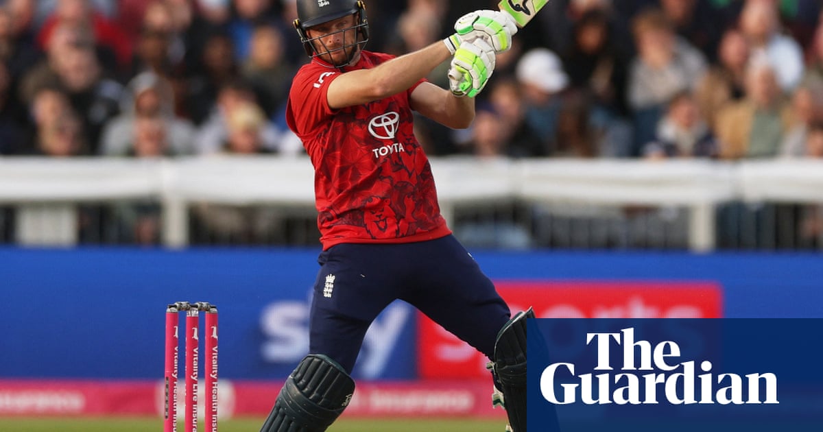 Jos Buttler serves up fireworks as England see off West Indies in first T20