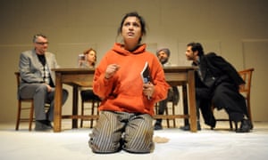 Writer under fire … Chetna Pandya in Behud at the Belgrade, Coventry.
