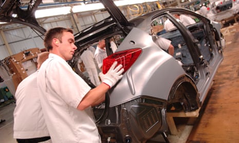 Civic production at the Honda Swindon factory