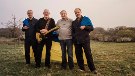 'A record we wish had never been made': Pink Floyd re-form to support Ukraine – video