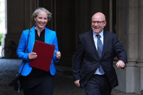 Emma Reynolds, environment secretary, and Lord Hermer, attorney general.