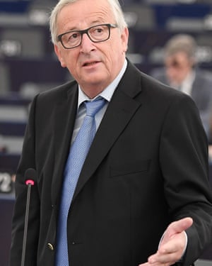 El presidente de la comisión europea Jean-Claude Juncker.