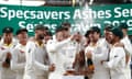 Despite England's strong performance in the fifth and final Test the urn will be staying in Australia