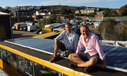 Brighton Gears Up For New Fleet Of Solar Powered Buses Guardian Sustainable Business The Guardian