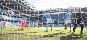 Manchester City 2-1 West Ham: Premier League – as it happened | Football 9 Michail Antonio of West Ham United scores to make it 1-1.