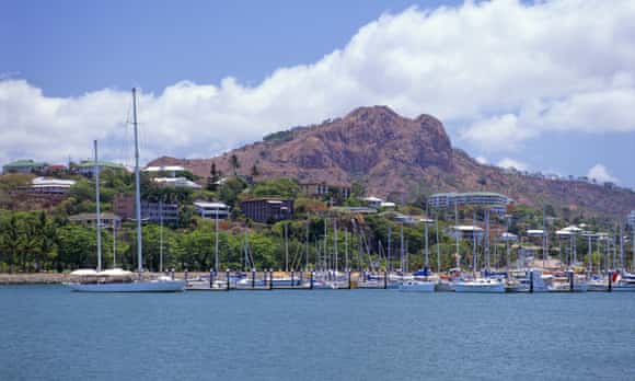 Townsville, with Castle Hill in the background