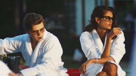 Man and woman in robes