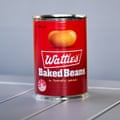 Red tin of Wattie’s baked beans