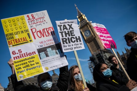‘Tax the rich’ and ‘1.8 million children are growing up in poverty’