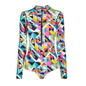 Multi colour print Rash vest from Next