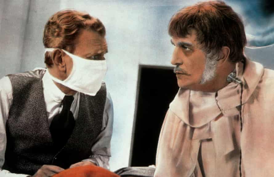 Inventive stuff: Joseph Cotten and Vincent Price in The Abominable Dr Phibes (1971).
