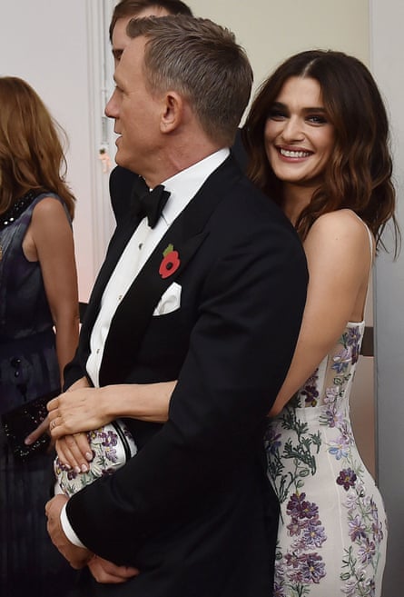 Weisz with her husband, James Bond actor Daniel Craig.