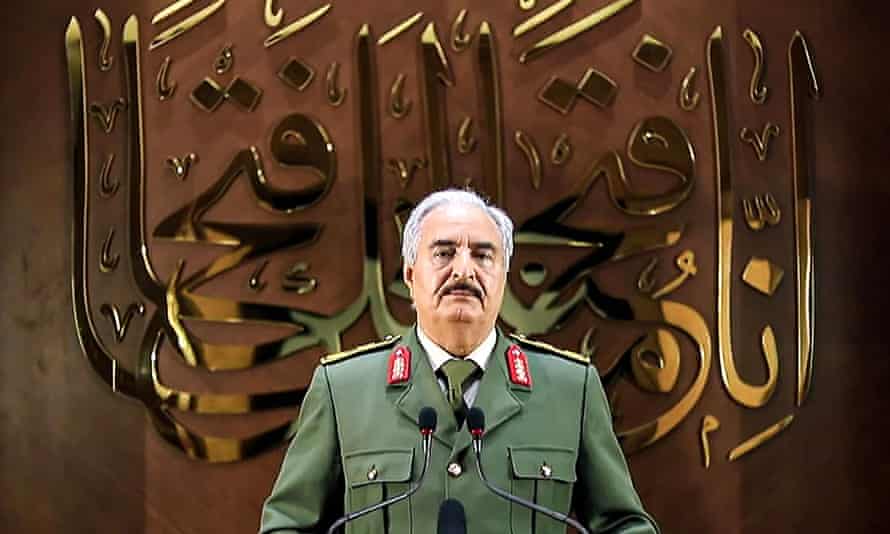 Khalifa Haftar, head of the self-proclaimed Libyan National Army, had said that he will run for the presidency.