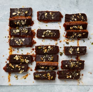 Yotam Ottolenghi’s salted pumpkin caramel bars