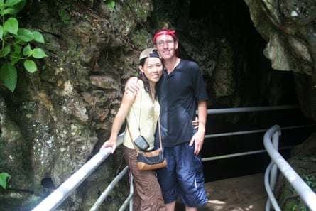 ‘I didn’t know if I was going to hear from her again’: Eddie Botha and Jennifer in Malaysia in 2006.