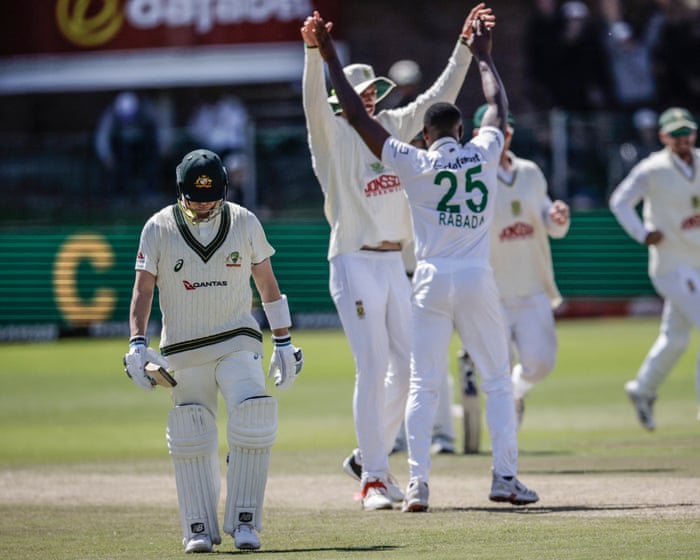 South Africa v Australia: second men’s cricket Test, day five – live