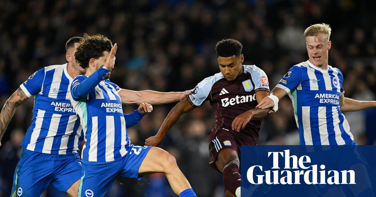 Ollie Watkins double helps Aston Villa win seven-goal thriller at Brighton
