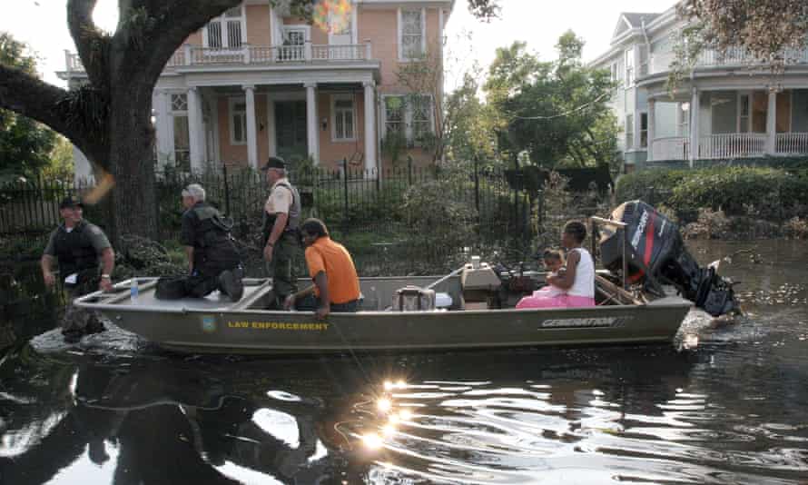 Old New Orleans neighbourhoods such as the Garden District were flooded by Katrina – but not affected as badly as newer, lower-lying areas. 