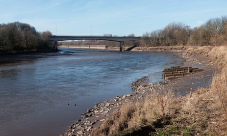 The Ribble River in Preston